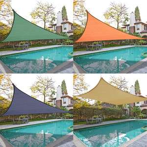   Square Sun UV Shade Sail Canopy 6 Degree Lower Garden Cover Top  
