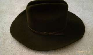 Bailey Cowboy Hat Item WPL 5923 small Made in USA Brown  