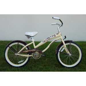  GreenLine Bicycles 20 Extended Deluxe Girls Beach Cruiser 