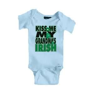 Kiss Me My Grandmas Irish Infant Onesie