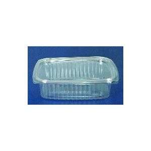  Clear Showcase Plastic Deli Container with Flat Lid, 64 