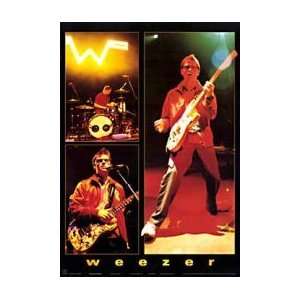  WEEZER Live Collage Music Poster