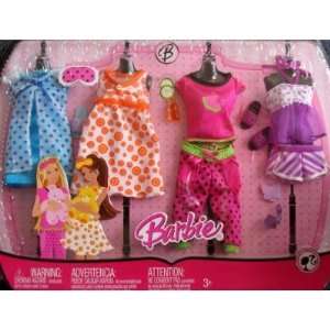  BARBIE Fashion Outfits Pajama Party Clothes Toys & Games