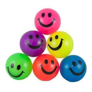  Flashing Smile Balls   12 per unit Toys & Games
