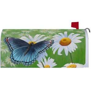   Butterfly   Magnetic Mailbox Cover Wrap   Soft Vinyl