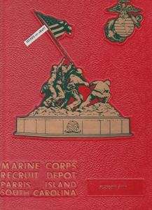   MARINE CORPS BASIC YEARBOOK, PLATOON 3015, PARRIS ISLAND, SC  