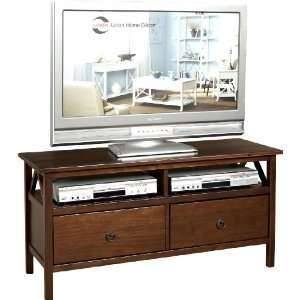  TITIAN TV STAND   Linon Home Decor 86158ATOB 01 KD U