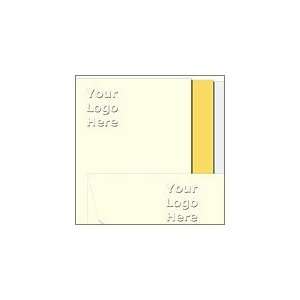  Your Logo/Font Choice Letter Sheets, Embossed Personalized 