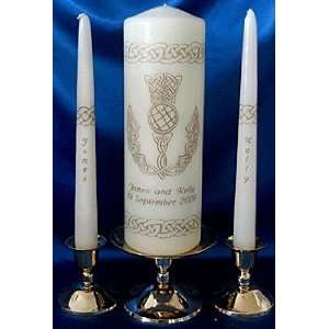  Unity Candle   Scottish Thistle