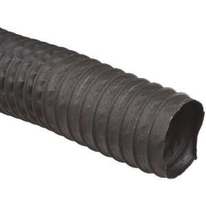 Flexaust CWS Polyester Duct Hose, Black, 12 ID, 25 Length  