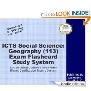 Social Science Geography (113) Exam Flashcard Study System ICTS Test 