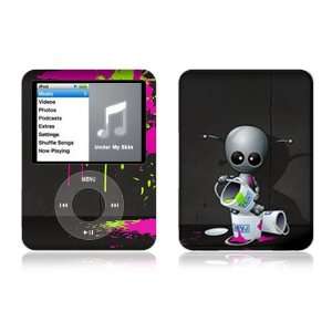   iPod Nano (3rd Gen) Decal Vinyl Sticker Skin  Baby Robot Everything