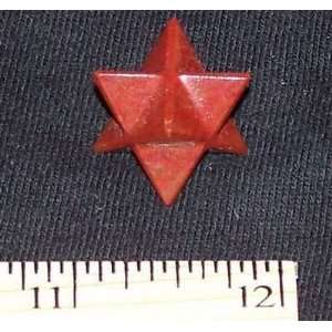  Red Jasper Merkaba Star (3/4   1 1/4)   1pc. Everything 