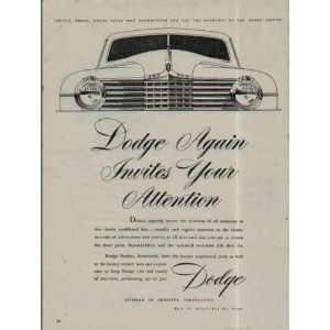   Your Attention  1943 Dodge War Bond Ad, A2832 