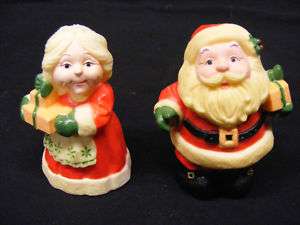 Hallmark Santa and Mrs. Claus Salt and Pepper shakers  