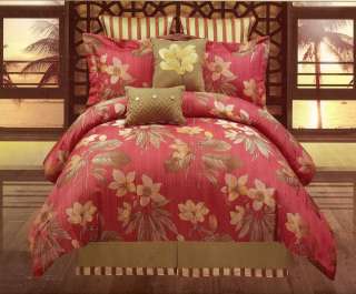 Hallmart Sanibel King 24 Piece Jacquard Room In A Bag Bed Set NEW $450 