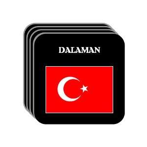  Turkey   DALAMAN Set of 4 Mini Mousepad Coasters 