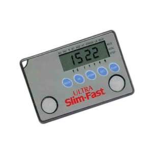  Ultra slim credit card size pedometer with step counter 