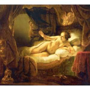  Rembrandt Painting Poster Print   Danae by Rembrandt 26.5 