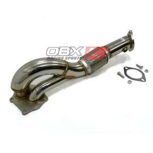    OBX Downpipe 07 12 Mitsubishi EVO X 2.0L GSR MR SE Automotive