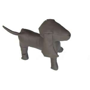  Standing Dog Apparel Mannequin, Artificial Leather, Black 