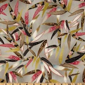  44 Wide Satsuki Leaves Vintage Fabric By The Yard Arts 