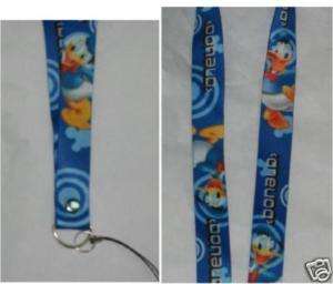 DONALD Duck Lanyard iPod  CAM Key Cell Phone Strap  