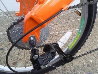 Downtube 9FS Orange Folding Bike  