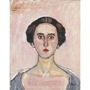   Ferdinand Hodler   24 x 30 inches   Portrait of Valentine Godé Darel