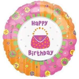    Birthday Balloons   18 Birthday Girl Purse Value Toys & Games