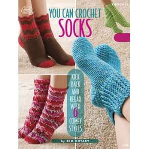    American School You Can Crochet Socks Arts, Crafts & Sewing