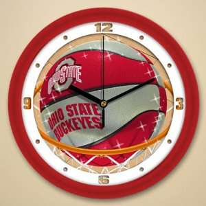    Ohio State Buckeyes 11.5 Slam Dunk Wall Clock