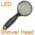   Mount Showers Overhead Water Bathroom Safe RGB 3 Colors A2 New  