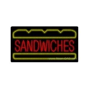  Sandwiches LED Sign 17 x 32