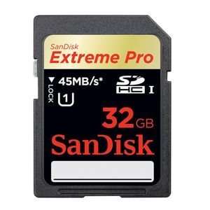  Sandisk 32GB Secure Digital Extreme Pro 300x 45MB/s SDHC 