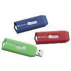 Verbatim 96981 2GB Store n Go USB2.0 Flash Drive  Green, Blue,Red 3 