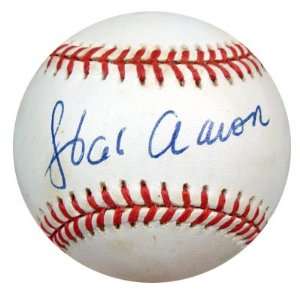  Signed Hank Aaron Ball   NL PSA DNA #I32718   Autographed 