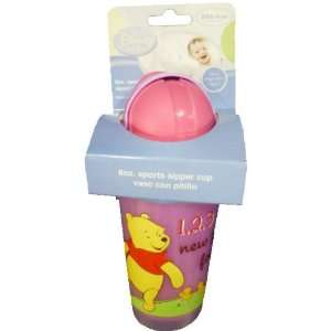  Disney Pooh 8 Oz Sports Sipper Cup & Straw BPA free   1 Pack Cup Baby
