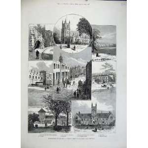  1883 Croydon Addington Church Palace Whitgift School