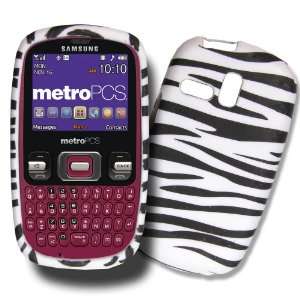 Black & White Zebra Design Samsung R355c / Samsung R350 TPU Skin Cover 