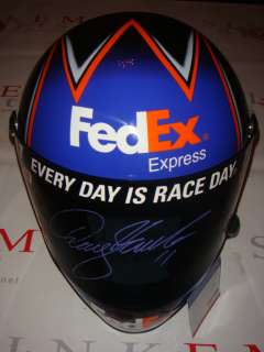 Denny Hamlin Signed Auto Fedex Simpson FS Helmet PSA  