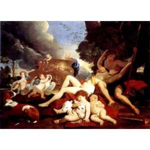   oil paintings   Nicolas Poussin   24 x 18 inches   Venus and Adonis