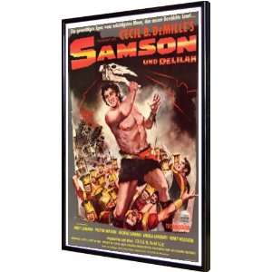 Samson & Delilah 11x17 Framed Poster