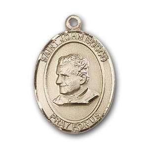  12K Gold Filled St. John Bosco Medal Jewelry