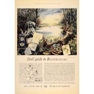   Bedfordshire Edgar Ainsworth Ouse   Original Print Ad