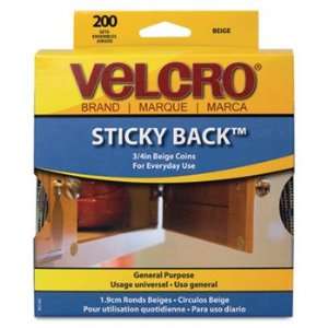 Velcro 90140   Sticky Back Hook and Loop Dot Fasteners 