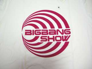 UNIQLO KPOP BIGBANG SHOW T Shirt WHITE KOREA EDITION LIMITED  
