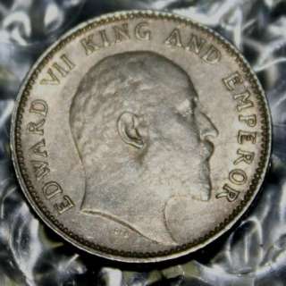 C0089# 1906 British India 1/4 Ruppe UNC.RARE  