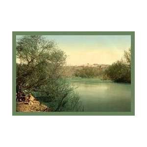 Place of Baptism on the River Jordan 20x30 poster 