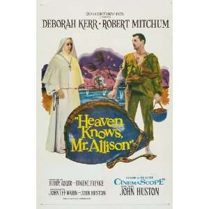 Heaven Knows Mr. Allison (1957) 27 x 40 Movie Poster Style 